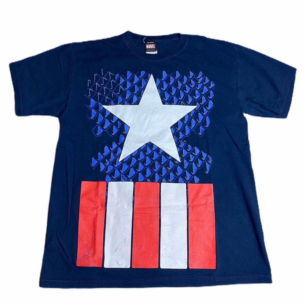 Marvel Captain American Vintage Tee
